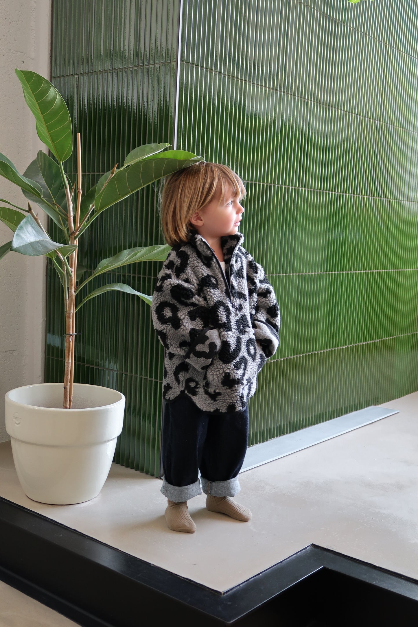 Veste léopard - Enfant