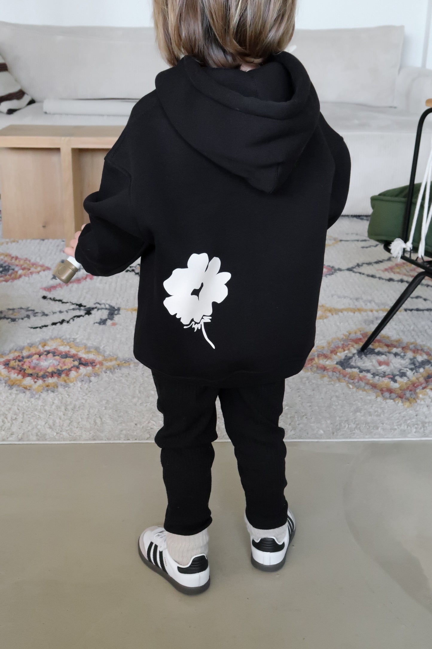 Sweat à capuche Fleur - Enfant
