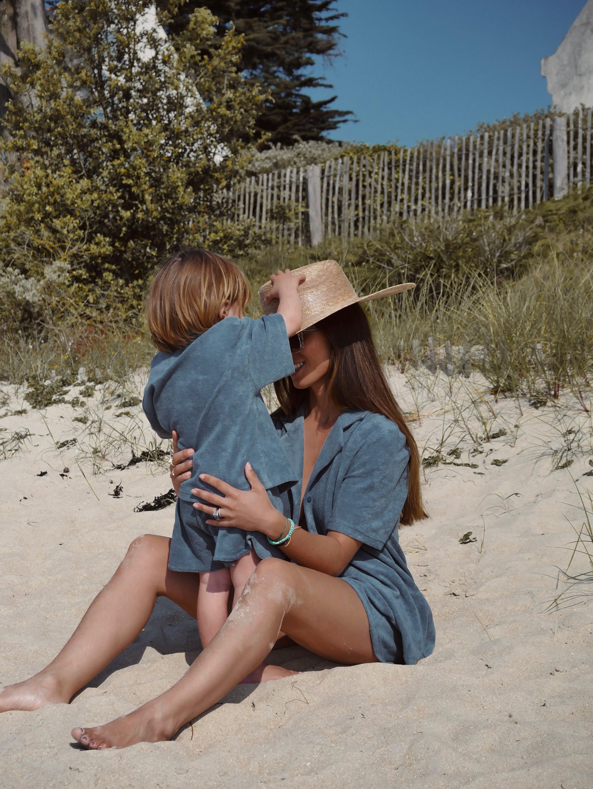 Ensemble femme chemise short éponge – Fonce Alphonse