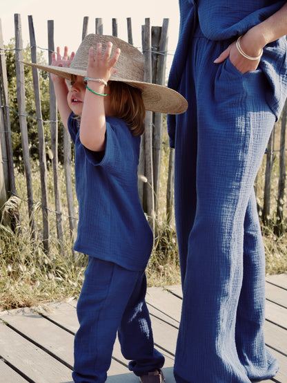 Pantalon gaze de coton